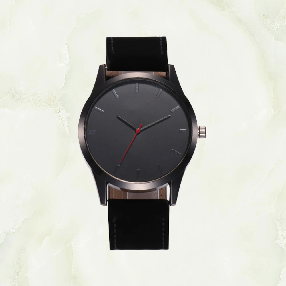 

Men Watch Large Dial Analog Quartz Wrist Watch Band Casual Sports Retro Elegant Precision Timekeeping Gift
