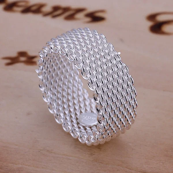 

Wholesale Fashion 925 Sterling Silver Rings Christmas Gifts Beautiful Cute Trendy Jewelry for Women Wedding
