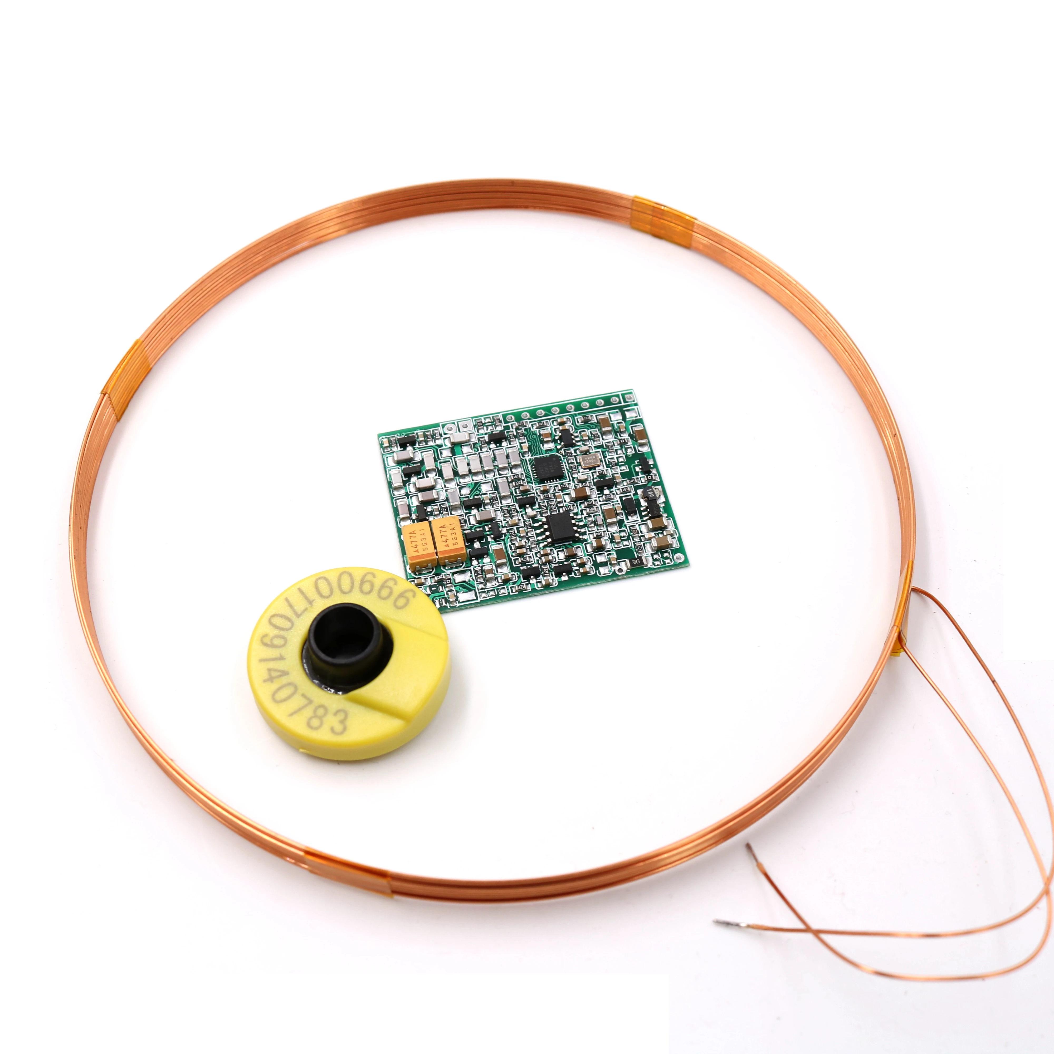 5V Long Distance 134.2kHz AGV FDX-B Animal Tag Ear Tag Reader Moulde UART ISO11784/85