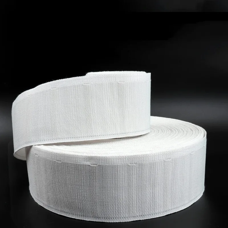 5/10/20 Meters White Pull Pleated Tape Use for Curtain Grommet Top Tape Pencil Pleat Hook Tape Curtain Accessories Tape