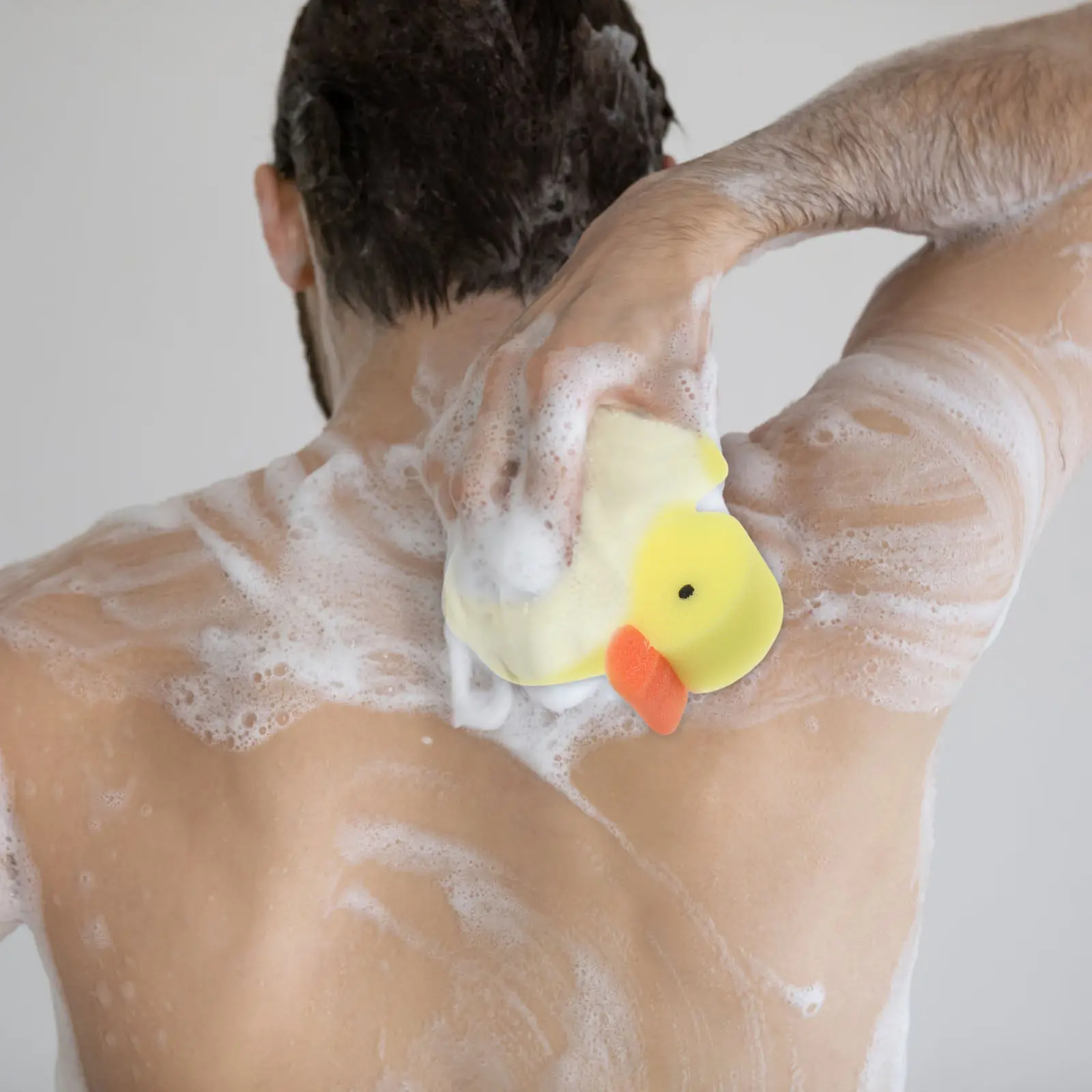 

4Pcs Adorable Duck Shaped Bath Sponge for Kids Soft Body Shower Sponges Exfoliating Scrubber Rubbing Bath Towels