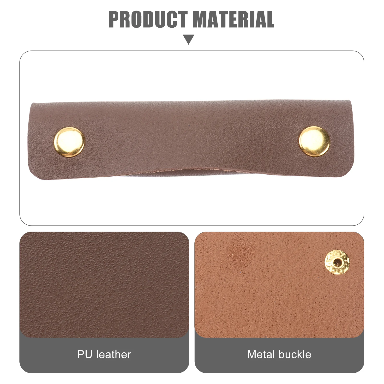 

1Pcs Bag Handle Protector Soft PU Cover Heavy Bag Hand Grip Sleeve Durable Protective Accessory PU Handle Cover