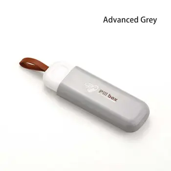 7 dní módní přenosný severský styl krabička na léky dávkovač tablet krabička na léky 3 mřížky dávkovací úložná sada organizér 6 nejlepší prodej roztomilá krabička na léky - №2