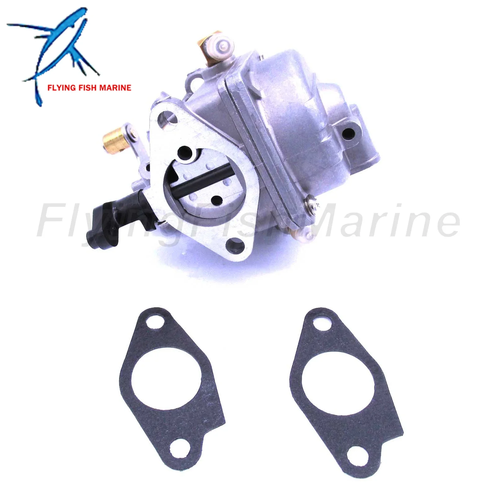 Outboard Engine 6BX-14301-10 6BX-14301-11 6BX-14301-00 Carburetor Assy and 6BX-E3646-00 6EE-E3646-00 Gaskets (2 pcs) for Yamaha