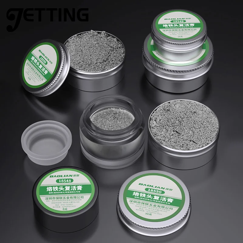 Soldering Iron Tip Refresher Non-stick Tin Solder Cream Clean Paste Oxide Solder Iron Tip Soldering Oil Tinner Activator