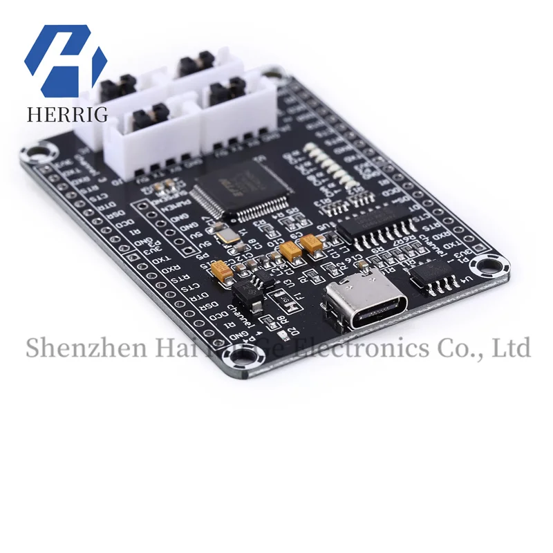 FT4232 FT4232HL USB to 4CH TTL Serial Module, USB to Multiplex Module, 5V3.3V - Image 3