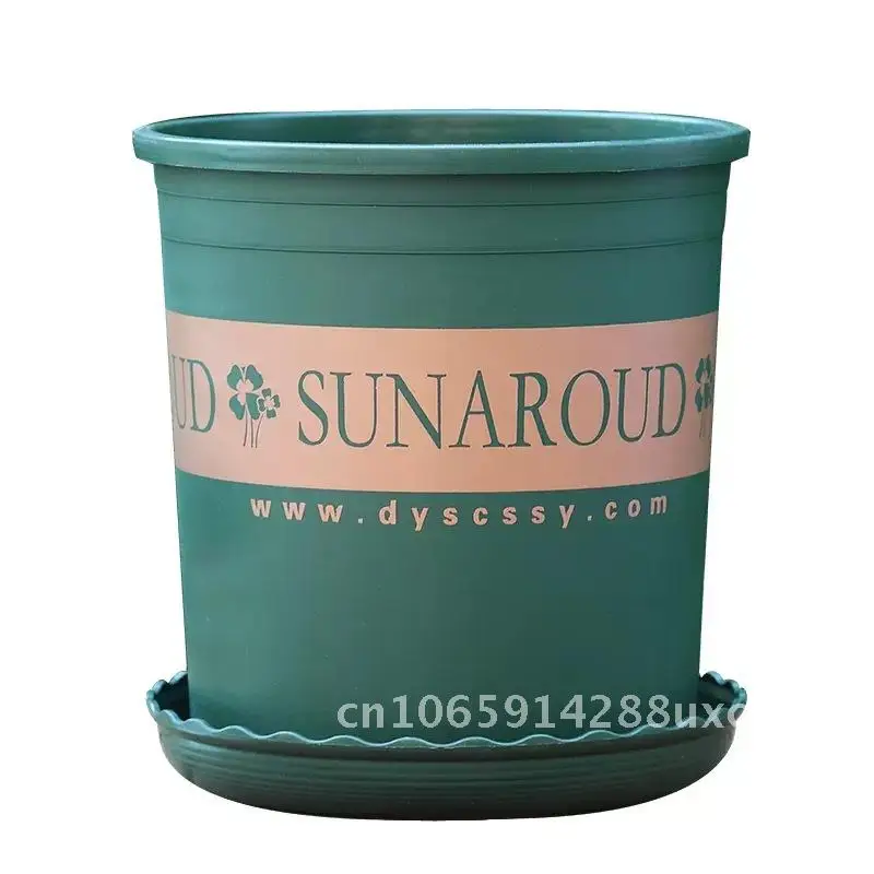 

Plastic Flower Pot Wholesale Balcony Green Rose Potted Strawberry Rose Extra Large Thickened Gallon Pot