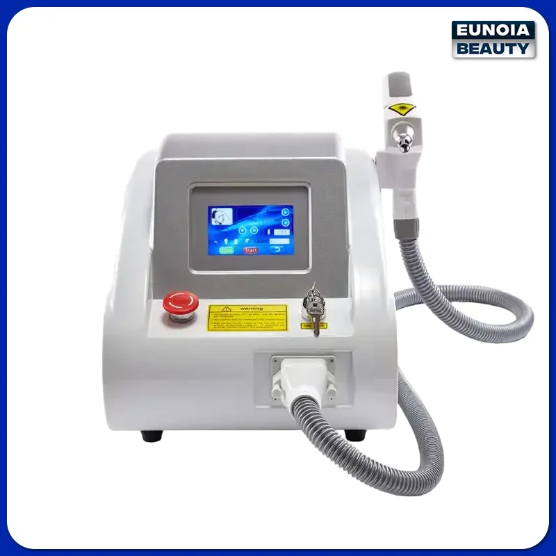 Q Switched Nd YAG Laser Tattoo Removal Machine 532 1064 1320 Multifunction Beauty Device Carbon Peeling Vascular Therapy