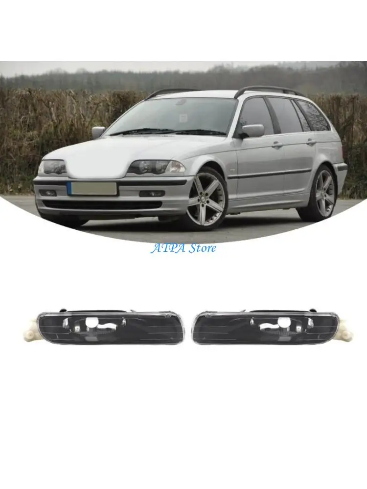 

U13C Vehicle Fog Light Cover without Light Bulb Fog Light Enclosure 63178361951 Front Fog Light Assembly for E46 323