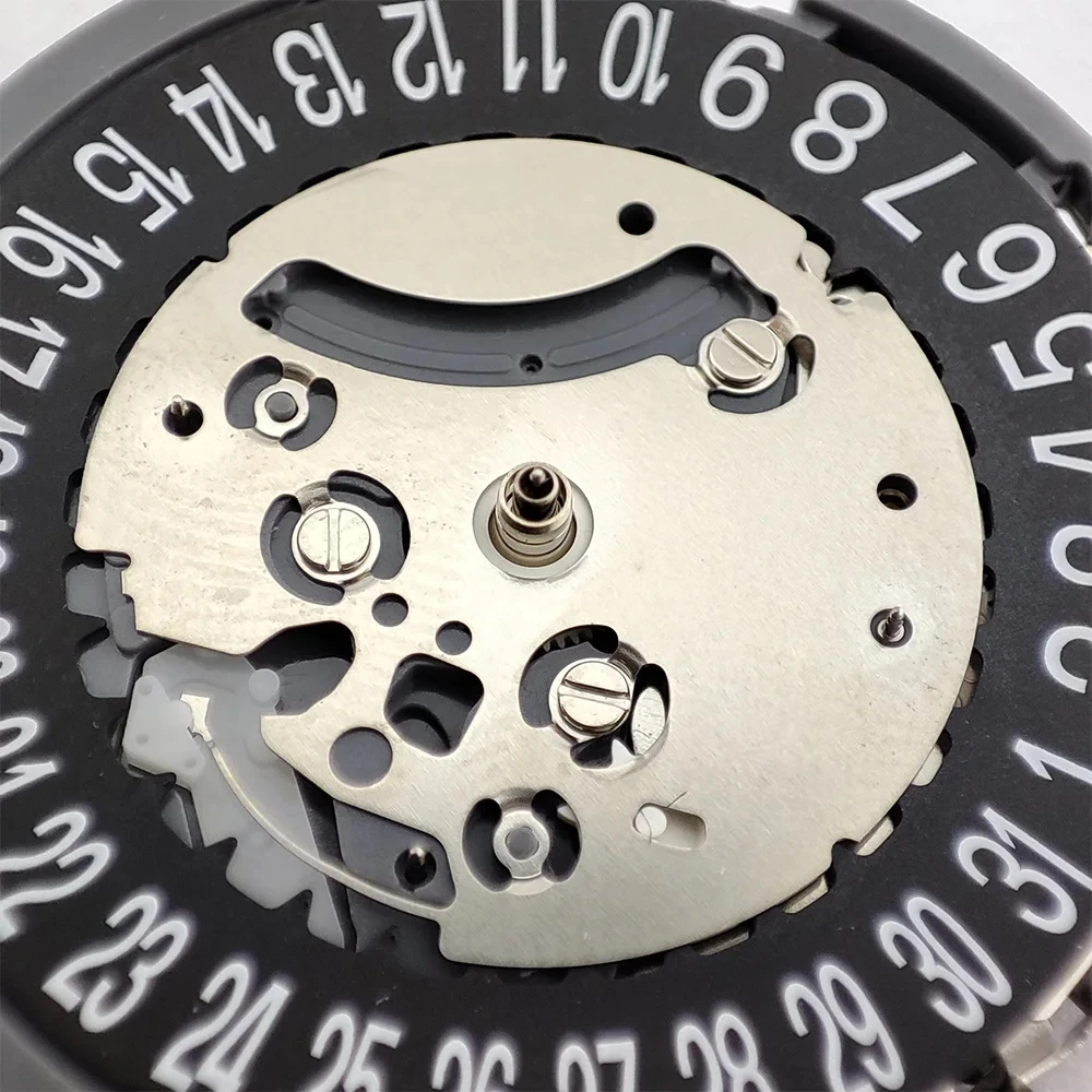 6 o 'clock date Black Single Calendar VK63 VK63A VK Series Watch movement VK63 Quartz automatic watch movement