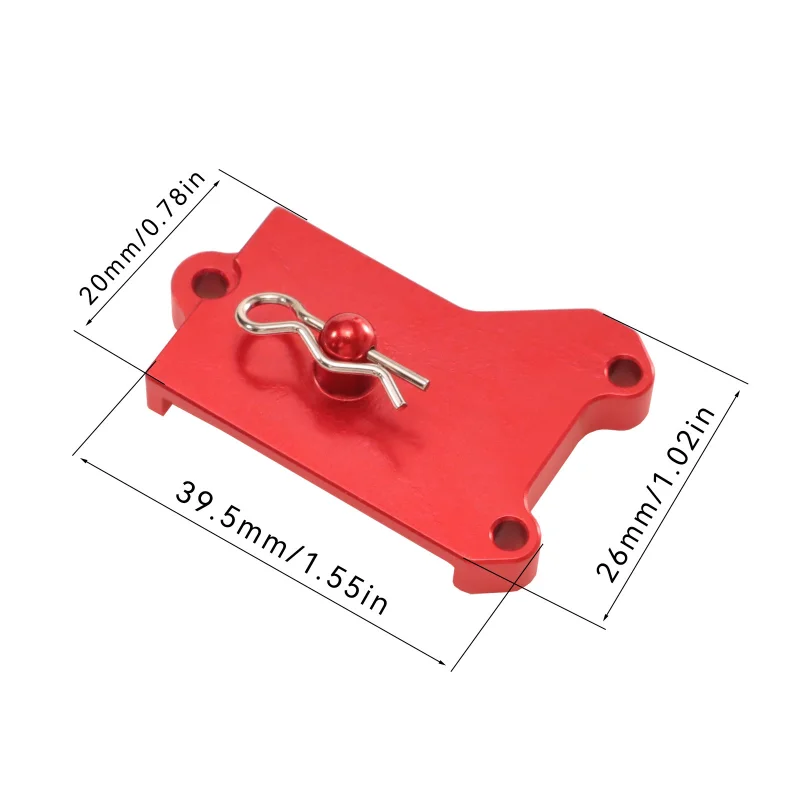 ODIES-ل SCY 1/16 التحكم عن بعد سيارة ترقية أجزاء حامل البطارية سيرفو جبل مجموعة #2