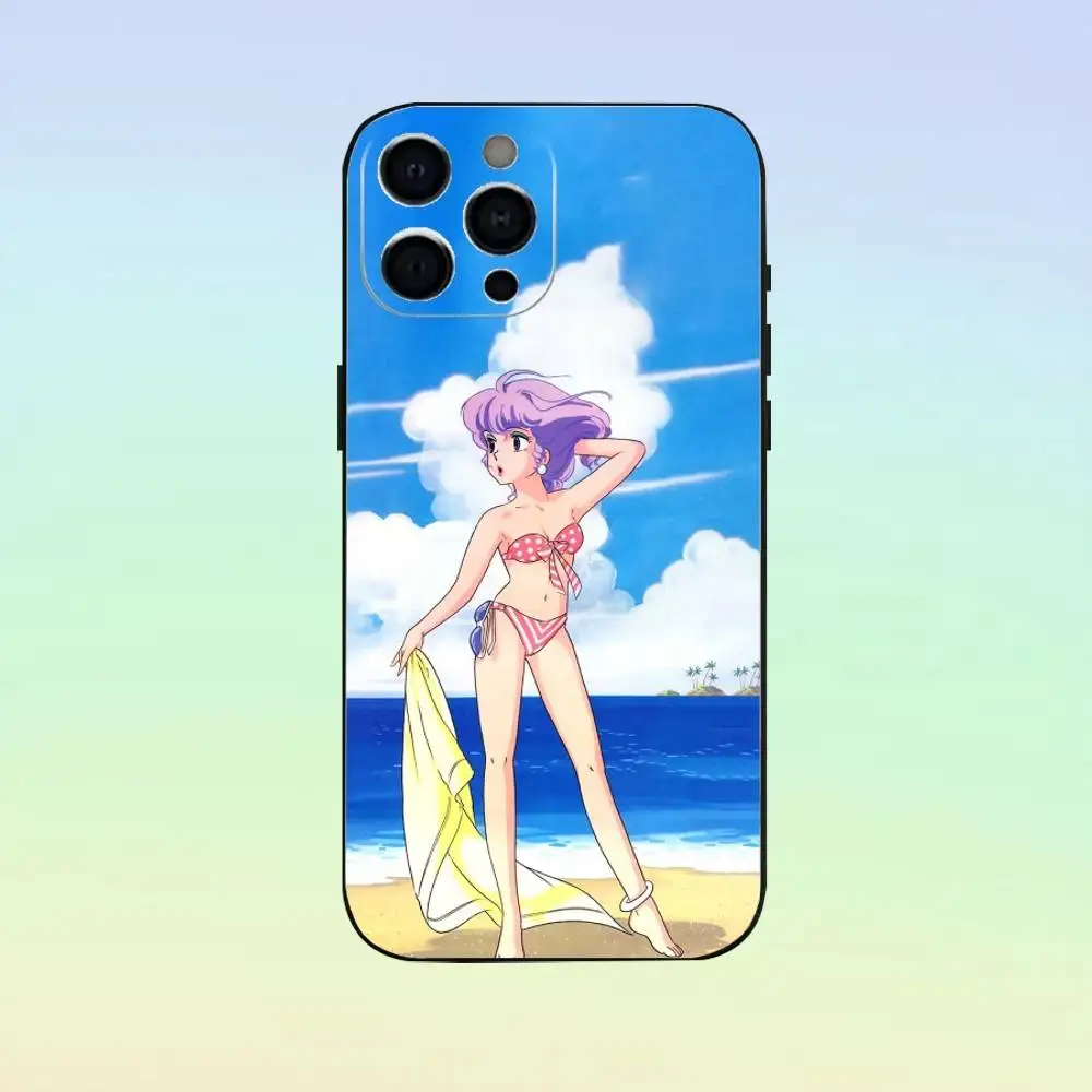 حافظة هاتف C-Creamy Magic M-Mami لهاتف iPhone 17,16,15,14,13,12,11، غطاء أسود من السيليكون الناعم #6