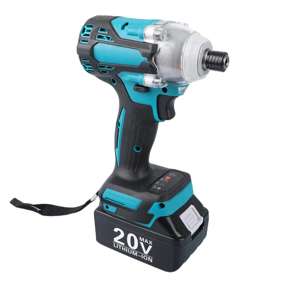 

Аккумуляторный ударный гайковерт промышленного класса с высоким крутящим моментом, бесщеточный, компактный, 300Н, 21В, заводская перезаряжаемая модель, набор для самостоятельной сборки