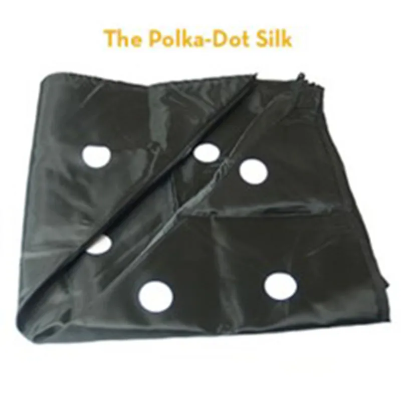 The Polka-Dot Silk (45*45cm) Magic Tricks Magician Scarf Stage Illusions Gimmick Props Scarves Appearing / Vanishing Dots Magia