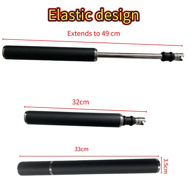 Professional Carbon Fiber Elastic Slide Hammer Paintless PDR Hail Dent Repair Tool for Auto Body Shop