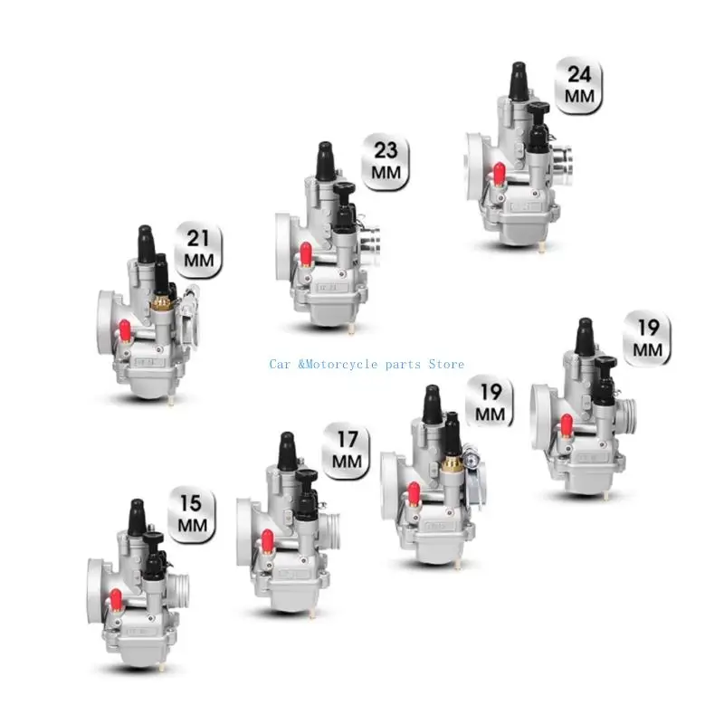 

Y9UC High Performances Motorcycle Carburetor with Manual Choke for CRF85 KLX125 Use