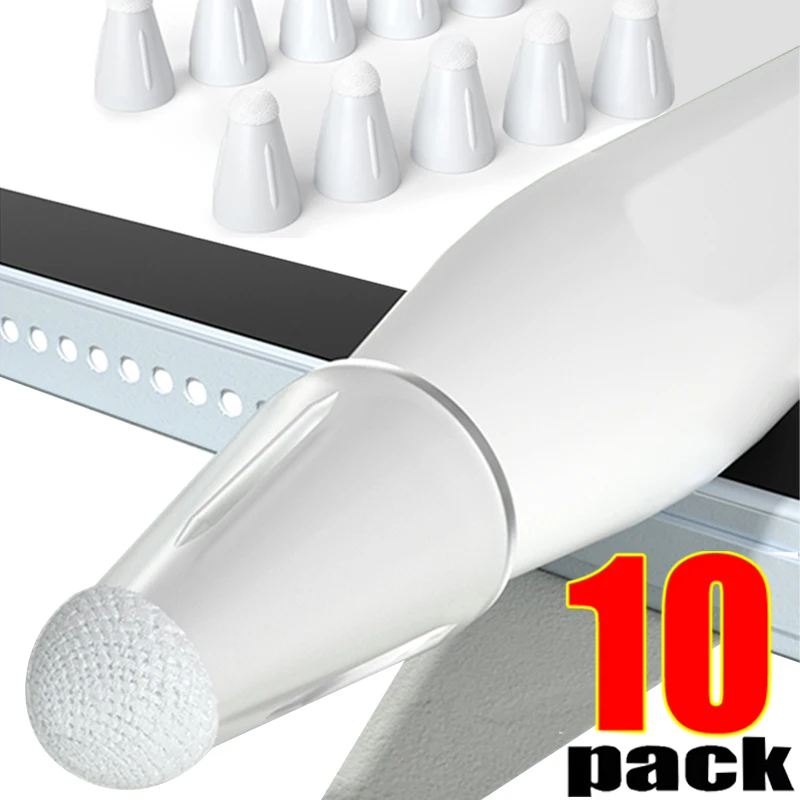 For Apple Pencil 1 2 Replacement Tips Cover Case Pencil Nib Tip Cap Noiseless Non-Slip Stylus Tip Covers for iPad IPencil 1 2