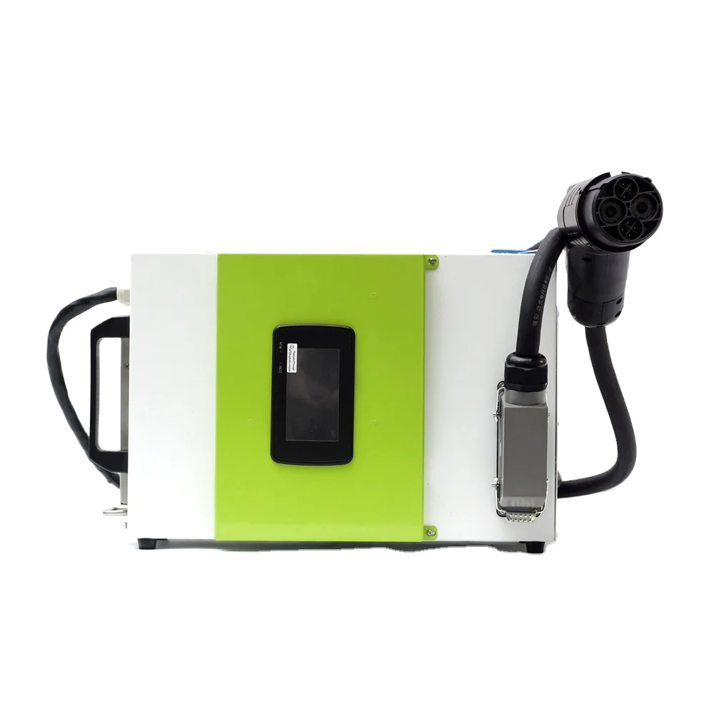 

Portable Movable Ev Charge Electric Vehicles Charging Station 20KW GBT CCS2 CCS1 DC Fast Charger