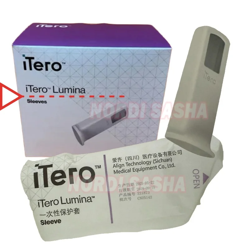

25 шт./кор. iTero Lumina сканер рукава стоматологический одноразовый защитный чехол для внутриротового сканера iTero