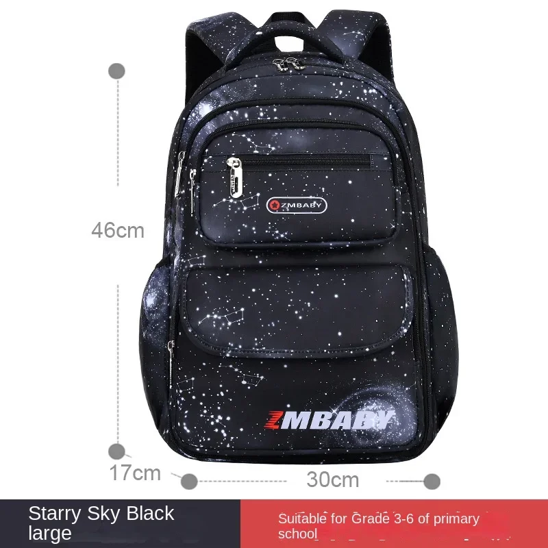 Imagem -02 - Mochila Escolar Ortopédica para Crianças Bolsa de Livro Impermeável para Meninos Mochila Primária para Crianças 2023