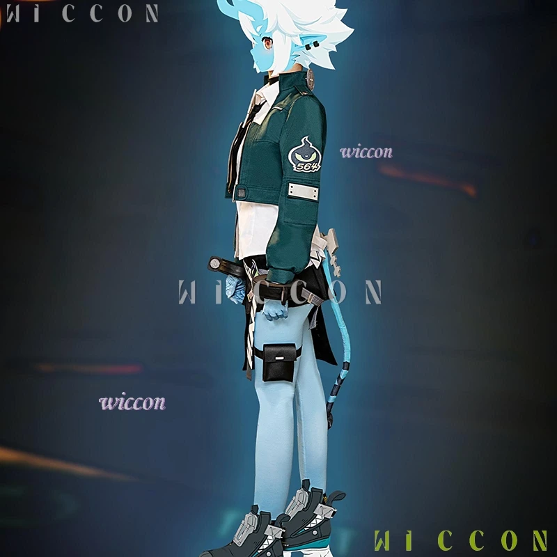 2025 وكيل Soukaku Zenless Zone Zero zzz أزياء تنكرية شعر مستعار لعبة ملابس الفتيات الزي الرسمي حفلة الهالوين شيطان باشفول