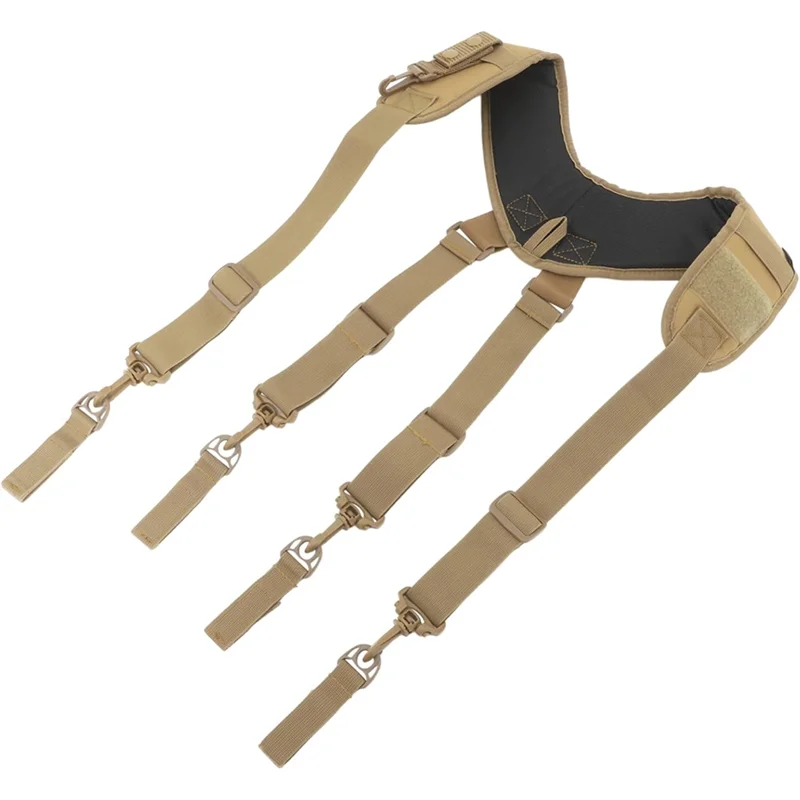 ABLK 電気技師ツールベルトサスペンダー建設男性ツールオーガナイザーアタッチメントループ多用途