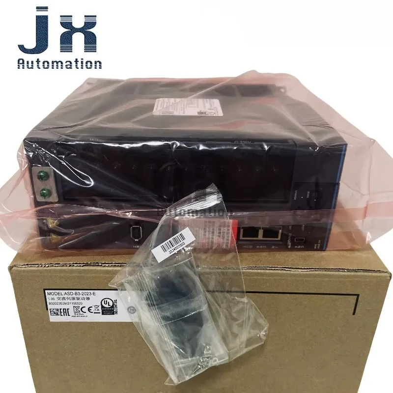 Original ASD-B3 Series 2KW Servo Motor Drive Kits ASD-B3-2023-E+ECM-B3M-E21320SS1
