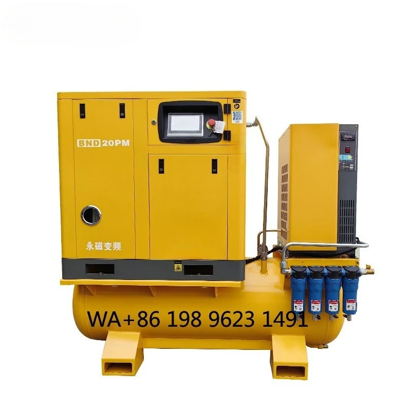 20High Precision Permanent Magnet Inverter Screw Air Compressor Energy Saving Industrial Air Compressor