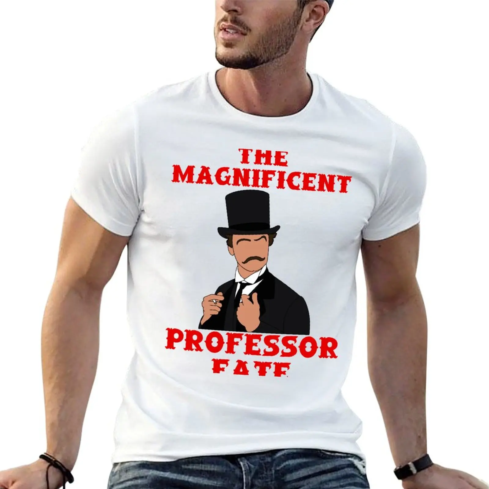 The Magnificent Professor Fate! T-Shirt High Elasticity Sports T-Shirt