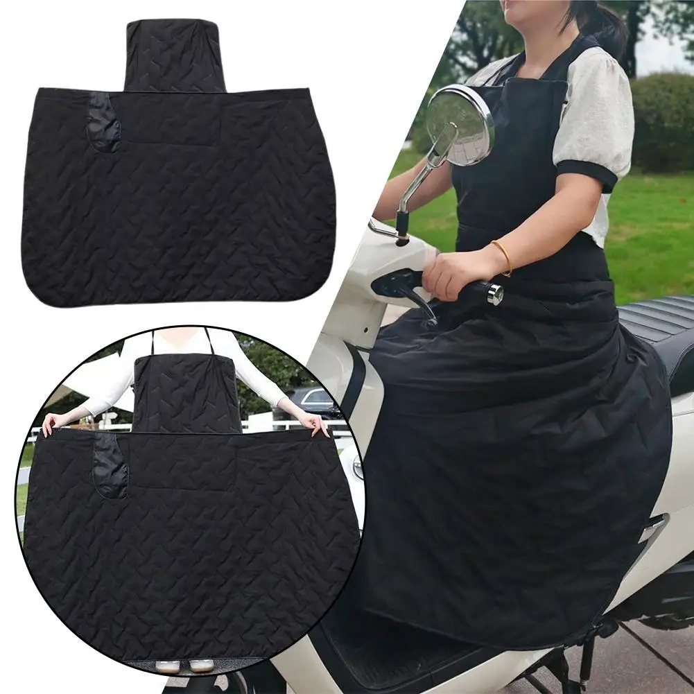 

﻿ Motorcycle Windshield Leg Apron Cover Winter Motorcycle Cover Waterproof Winter Windshield Thickened Windproof Windshield W5A7