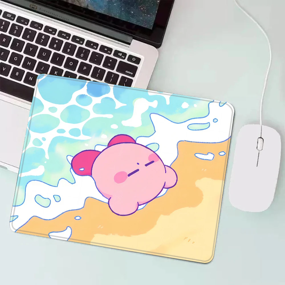 Fashion Cartoon Cute Kirbies Gaming Mouse Pad XS Small Mousepad for PC Gamer Desktop Decoration Office Mouse Mat Deskmat Rug