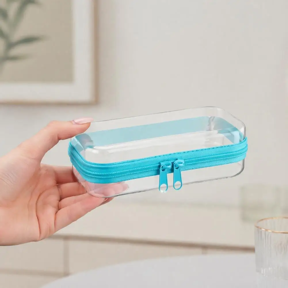 Earphone Cable Carrying Case Zipper Storage Bag with Hard Durable Portable Dustproof Case for Headphones Pills for Electronics