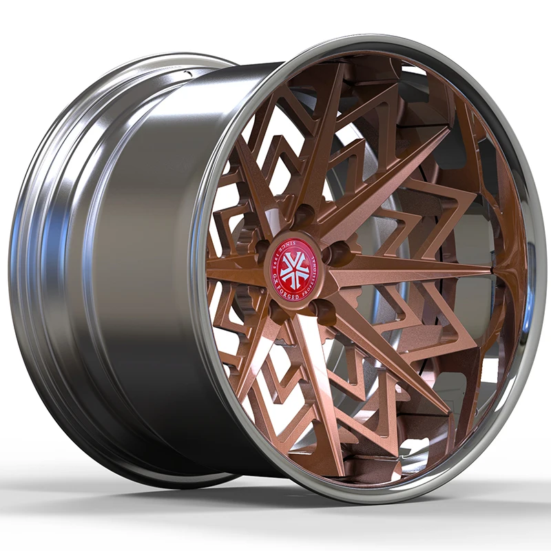 High Fashion Rose Gold Forged Wheel for Passenger Car