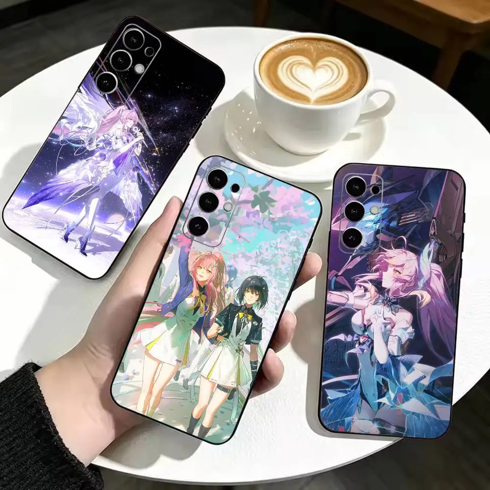 Game G-Genshin impact Arlecchino  Soft Silicone Case For Samsung S20 S21 S22 S23 S24 S25 S26 Ultra Plus Lite S24 FE Fundas