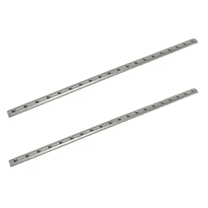 20/30/40 aluminum profile one-word connector, lengthened nut strip, groove guide rail rail fixing piece porous groove strip