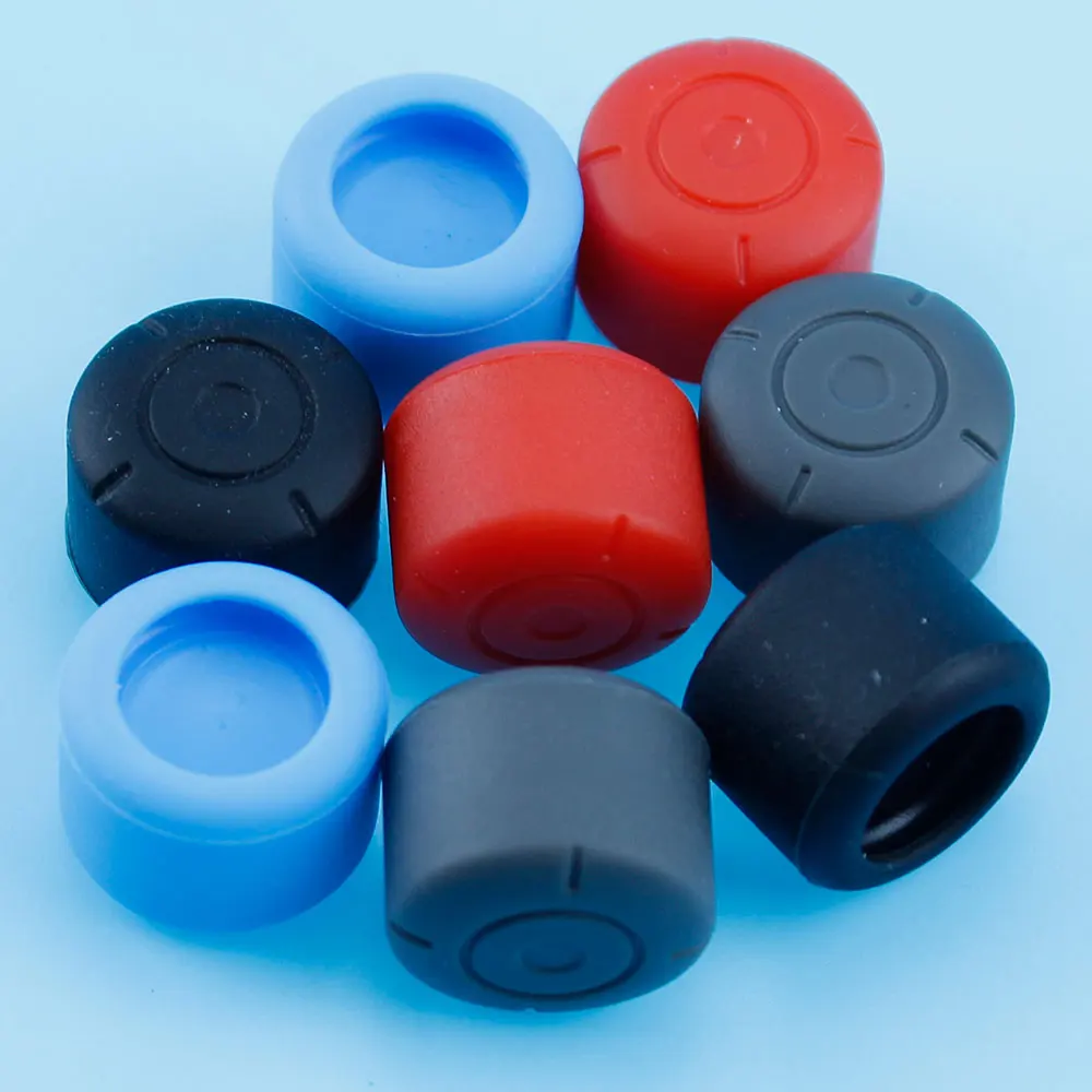 Anti-Slip Silicone Lever Cap para NS Joy-con Controller, Alça de Alavanco, Peças de Proteção, 2 pcs