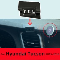 Magnetic Phone Holder For Hyundai Tucson 3 TL 2015-2018 Wireless Charging Special Fixed Bracket Base MagSafe Mount Accessoires