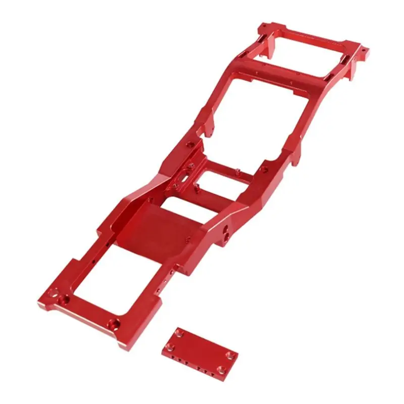 YSUN-Aluminum Alloy Car Chassis Frame For MN 1/12 MN82 LC79 RC Car Upgrade Parts