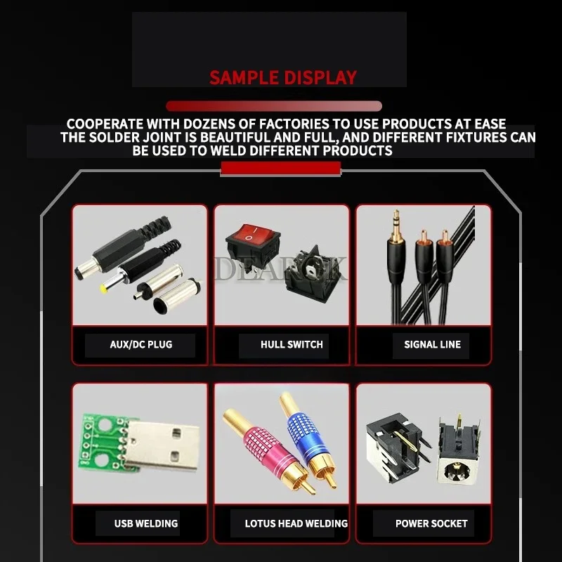 0-500 °   220 فولت شبه التلقائي USB سلك البيانات كابل آلة لحام 180 واط تيار مستمر المصباح مع الاستشعار التلقائي سلك لحام القدم