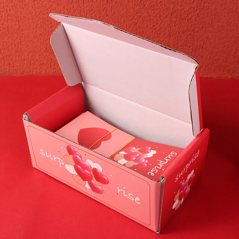 Neue Geschenkbox aus Papier, Geldexplosion-Geschenkbox, Luxuriöse Pop-Up-Überraschungsbox, Lustige Geldkiste, Valentinstag – Detail 3
