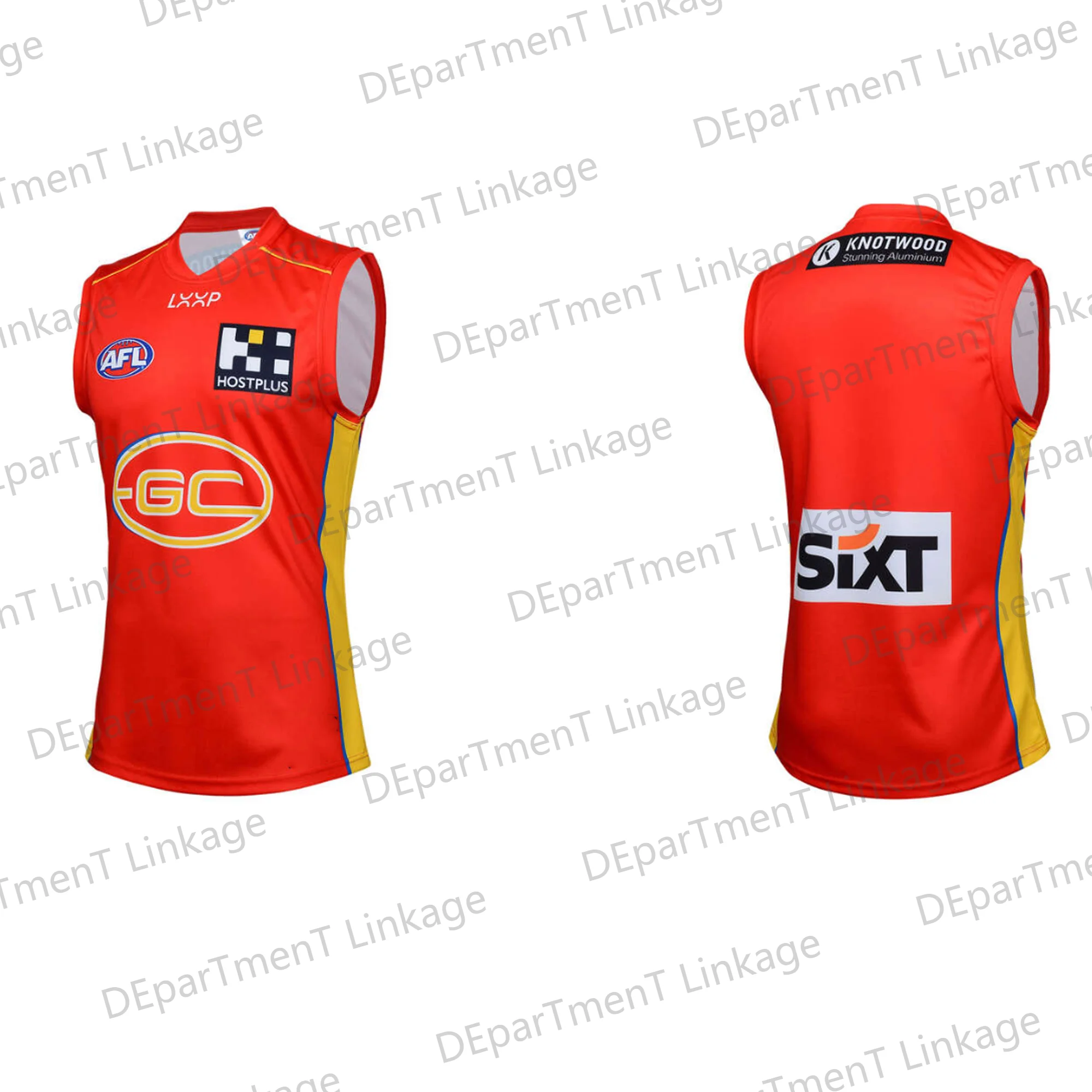 2024 New Arriavl Summer A.F.L Gold Coast Suns 2024 Indigenous Guernsey Jersey Oversized loose Vest For Adult/Kids Kit