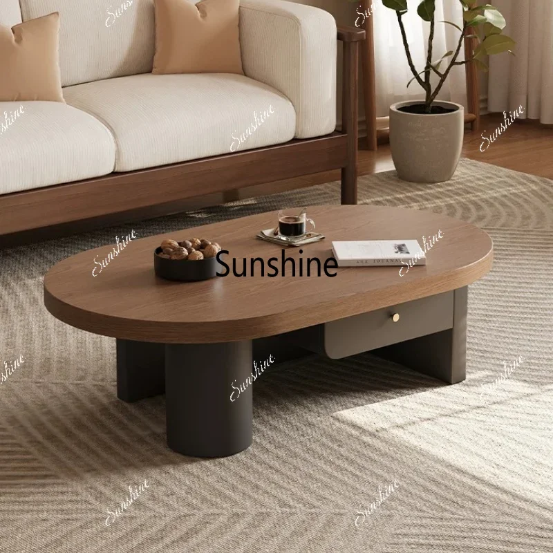 Light luxury high-end living room small apartment home, coffee tableTJ