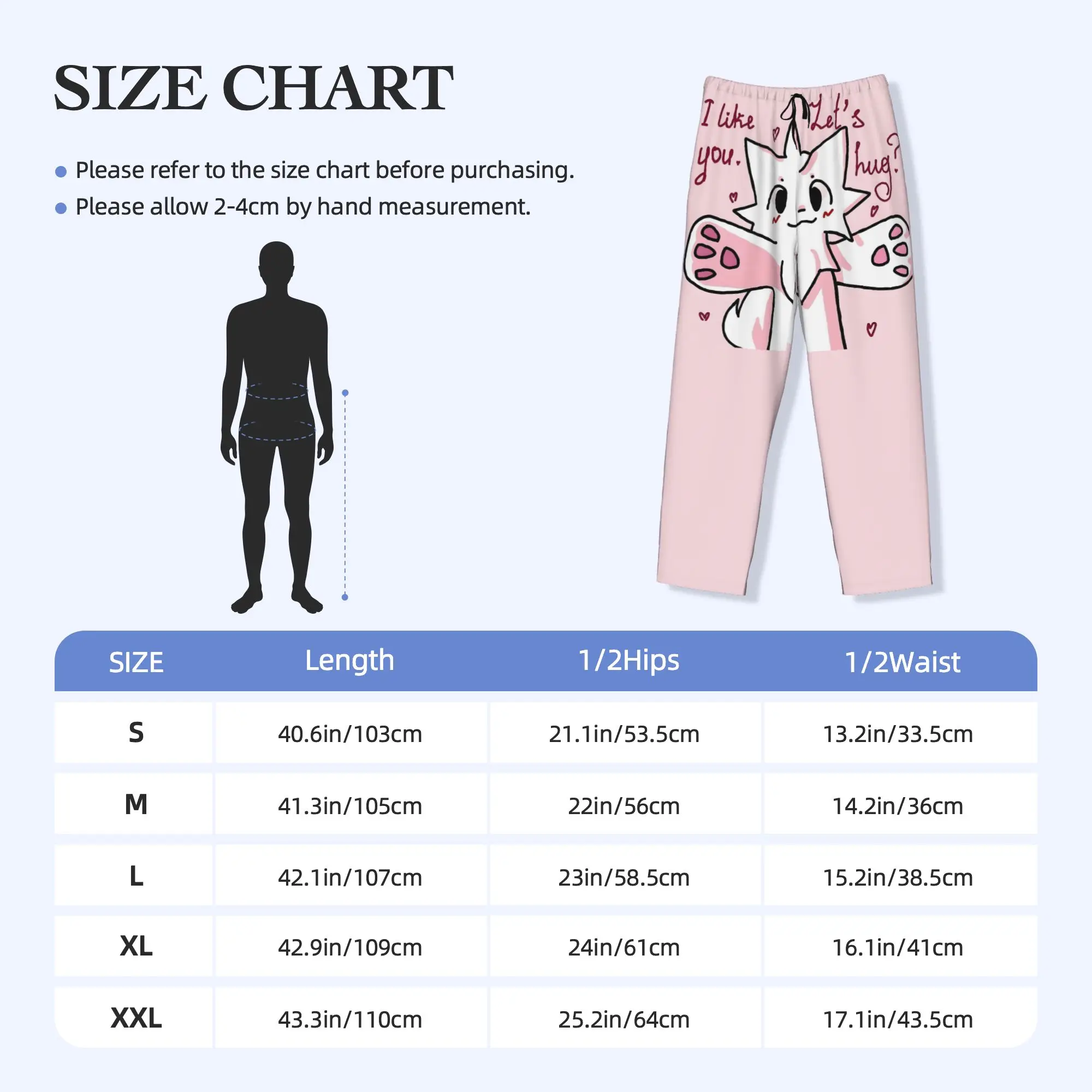 Custom Boykisser Silly Cat Pajama Pants Men Cute Cartoon Sleepwear Lounge Sleep Bottoms Stretch with Pockets view 5