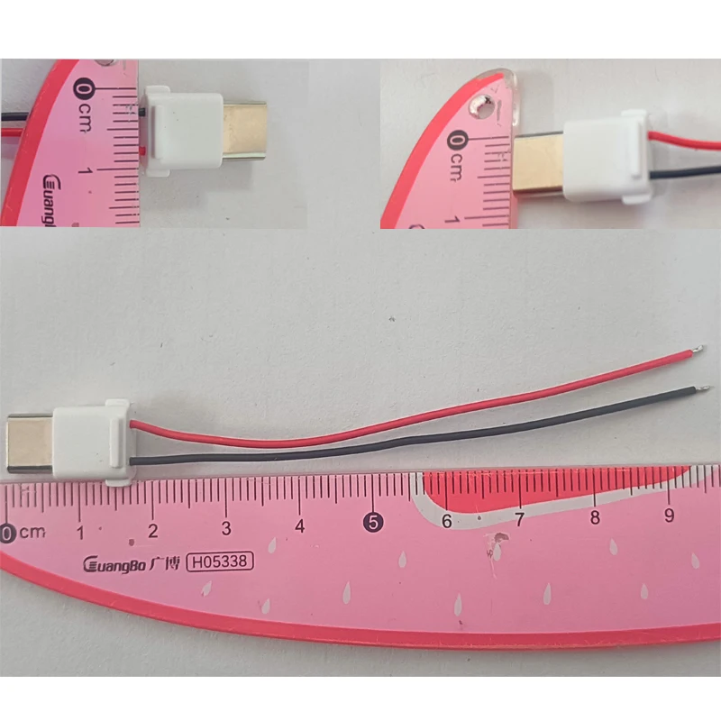 1/3/5/10Pcs Type-C Male Head With Resistor Capacitor Type-C Modified Plug For Mobile Phone Power Bank Special Connector C Port