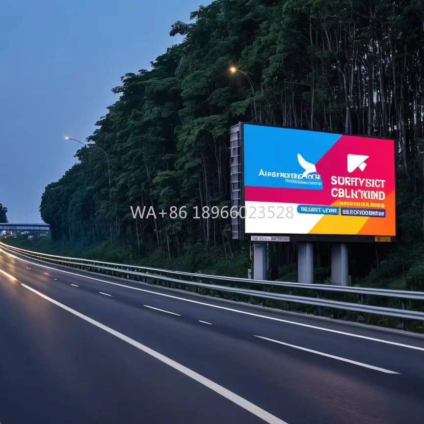 

Энергосберегающая водонепроницаемая полноцветная HD-видеостенная панель SMD P4 P5 P6 P8 P10 Светодиодный дисплей Реклама Открытый светодиодный экран Знак