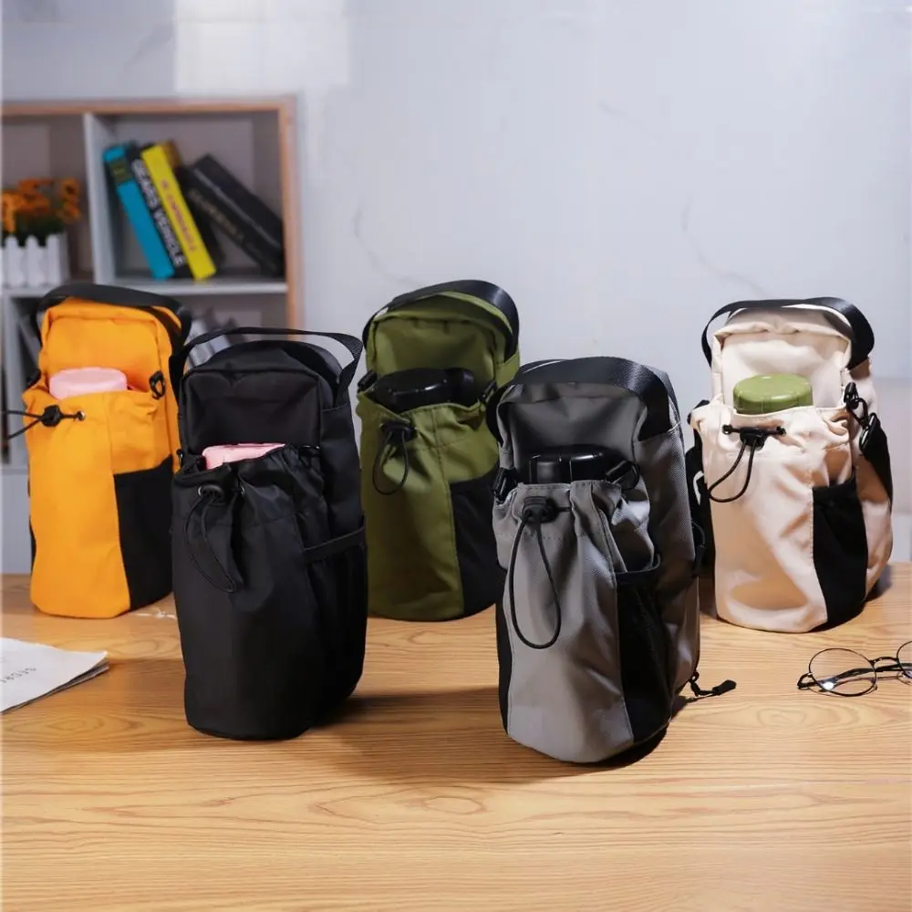 

Magnetic Water Bottle Sling Bag Large Capacity Multi-layer Gym Bottle Bag Convenience Waterproof Crossbody Sports Bag Fitness
