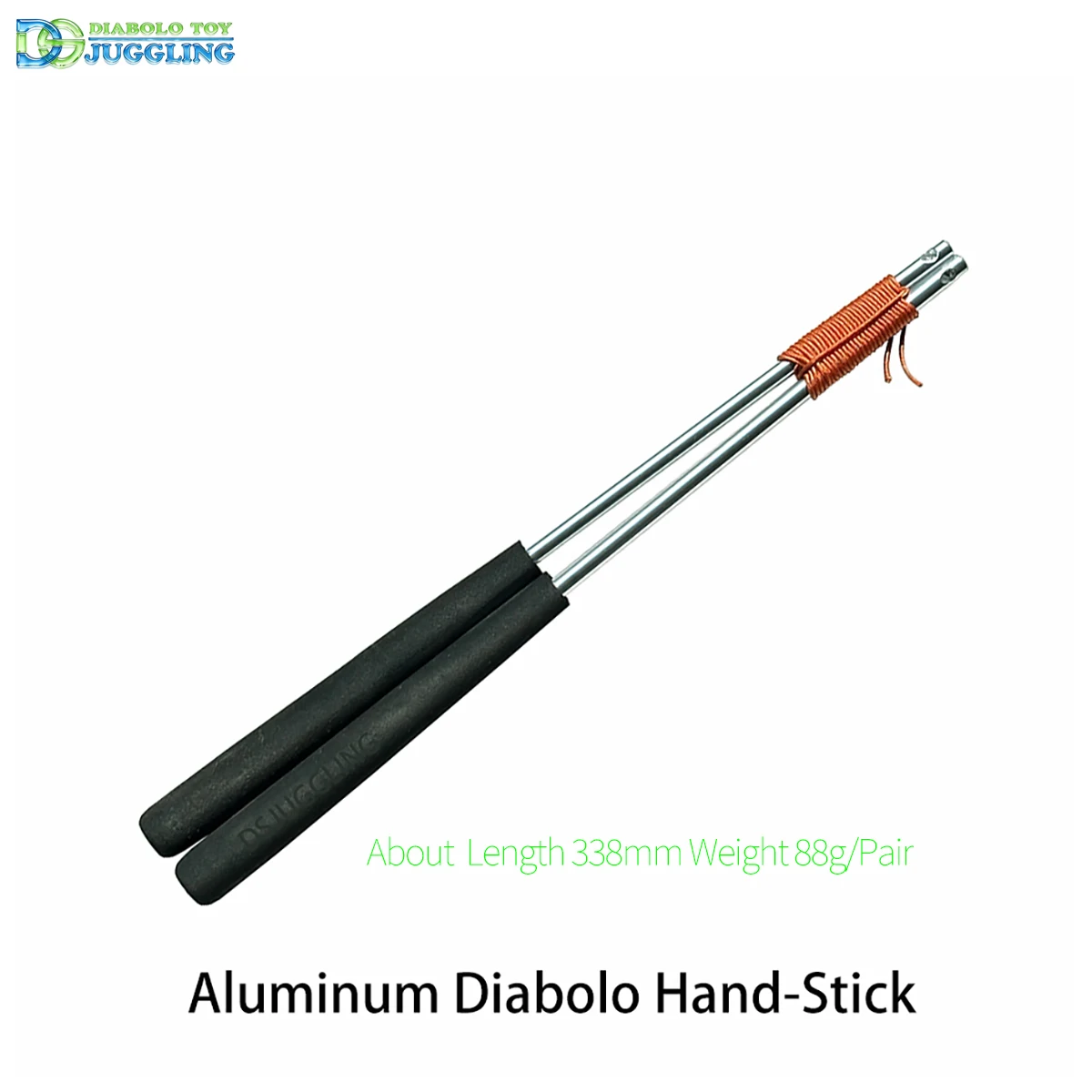 Dsjuggling Aluminium Hand-stick of Diabolos Yoyo Ball\'s Sticks Pole Rod