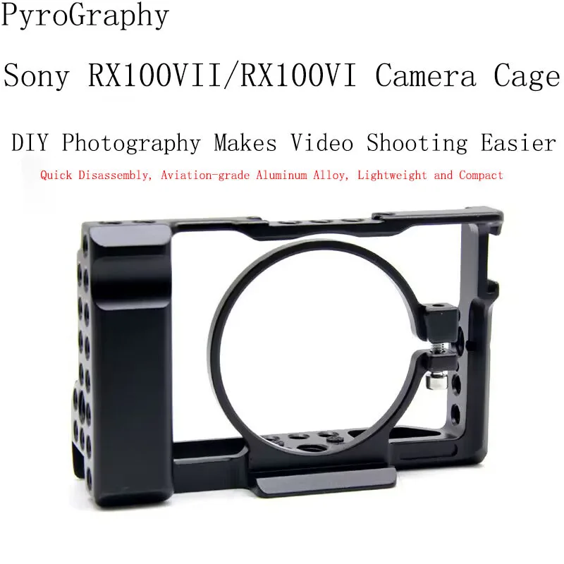 PyroGraphy RX100VII/RX100VI/RX100V Cage with 1/4