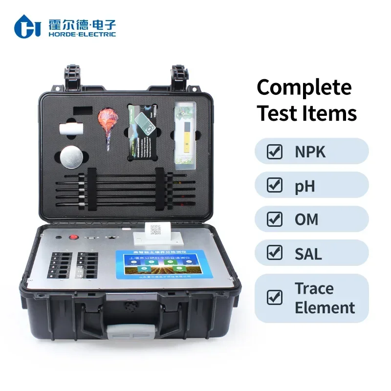 Plant Crop NPK Trace Element Heavy Metal Analyzer Soil Fertilizer Nutrition Detector Testing Equipment