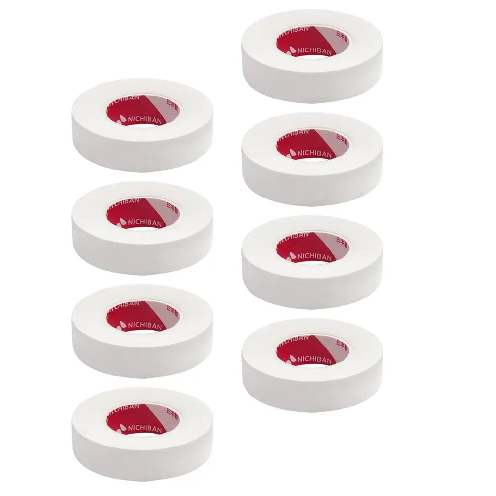 

8 рулонов ленты для наращивания ресниц, 45 м, маленький размер, клейкий инструмент для прививки ресниц, белая дышащая подушечка, удобная лента для ресниц